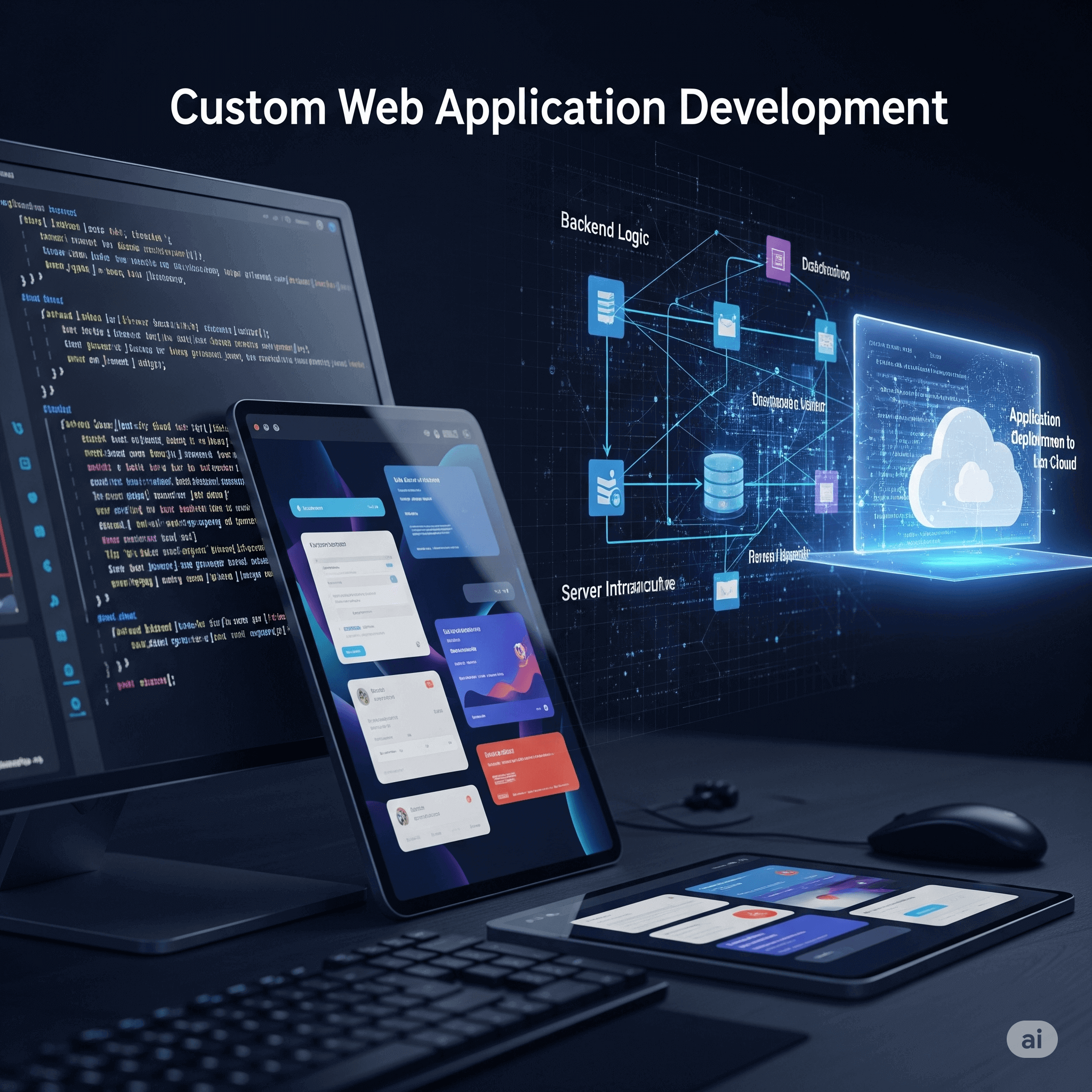 Custom Web Application Example